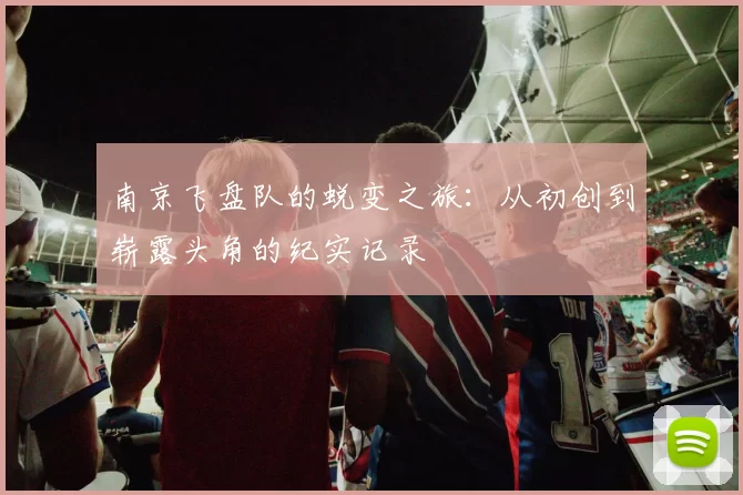南京飞盘队的蜕变之旅：从初创到崭露头角的纪实记录