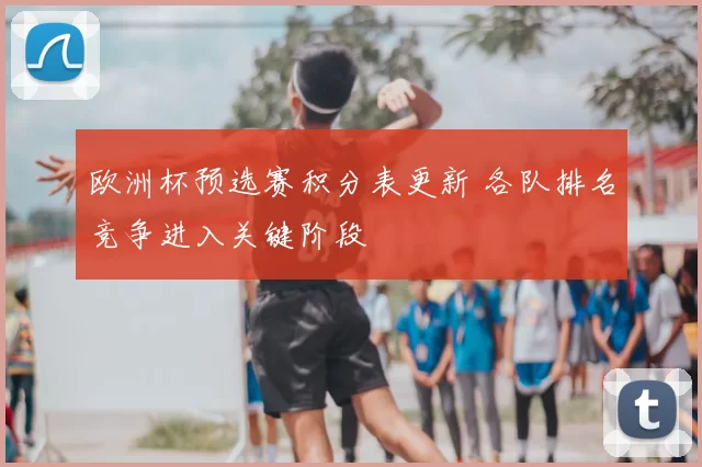 欧洲杯预选赛积分表更新 各队排名竞争进入关键阶段