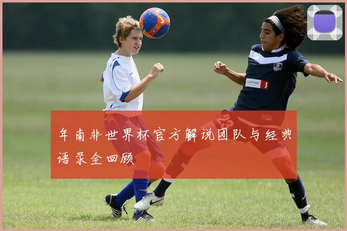 年南非世界杯官方解说团队与经典语录全回顾